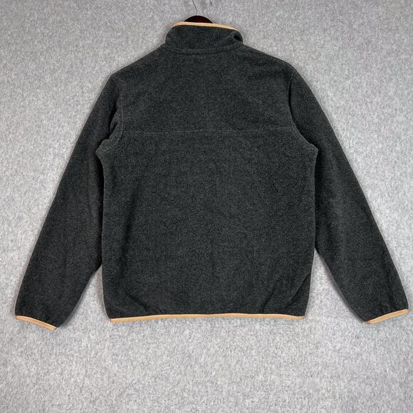 Patagonia Grey Lightweight Synchilla Snap T Fleece Pullover Size Small - Picture 6 of 11